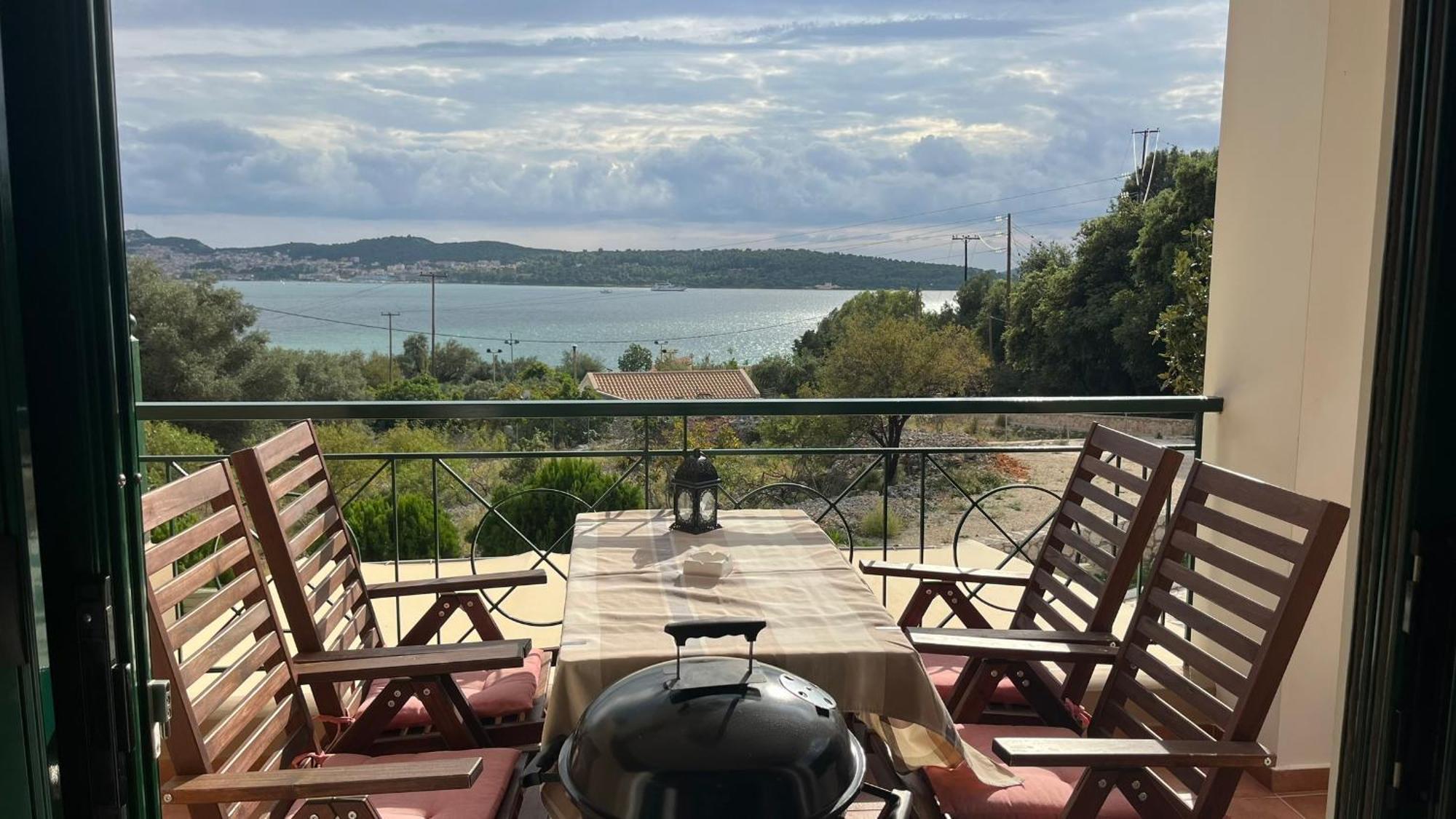 Katarina Apartments Kefalonia - Sea View อาร์กอสโตลี ภายนอก รูปภาพ